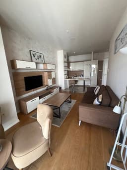 Аренда 1-комнатных апартаментов с видом на море в комплексе Tre Canne, Будва - 1200 EUR/мес