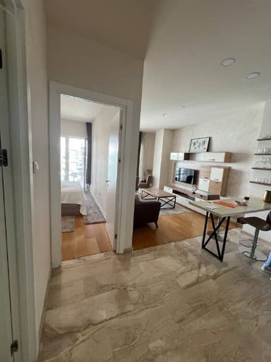 Аренда 1-комнатных апартаментов с видом на море в комплексе Tre Canne, Будва - 1200 EUR/мес